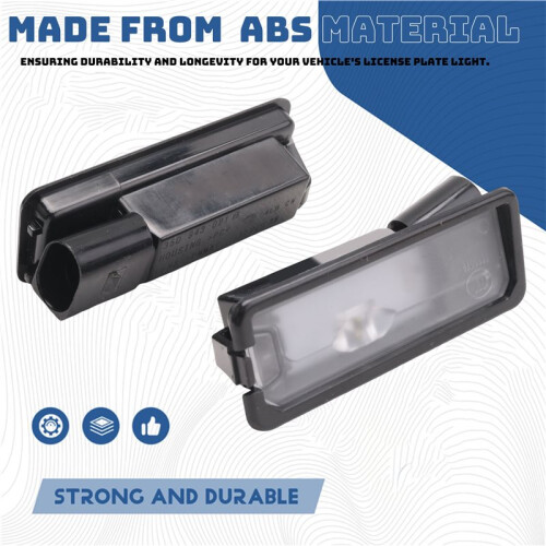 1 Paio di Luci Targa per Auto 95863162000 per  Cayenne Macan 2