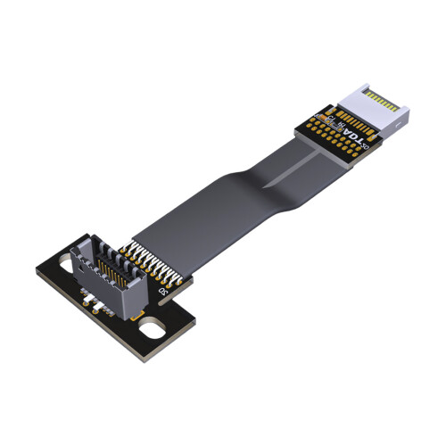 Câble d'extension USB 3.2 Gen 2 Type E, adaptateur de Type-20cm