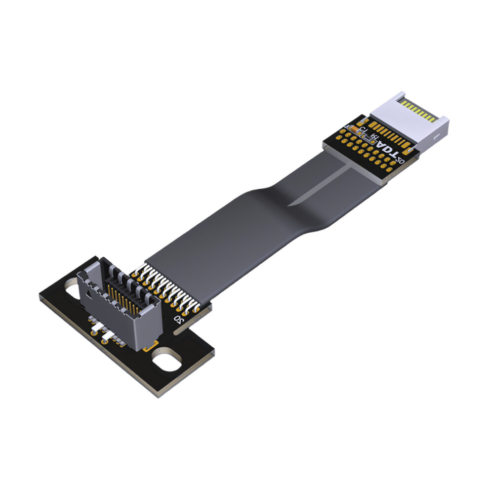 Internal Usb 3.2 20Pin Type E To Type E Flat Ribbon Cable-20Cm 7751001600302