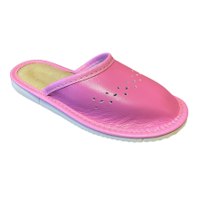 Hausschuhe mit kleinen Blümchen, Kinderhausschuhe 30