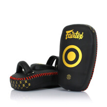 Fairtex Pao Shields KPLC6 Schwarz und Gold Klein
