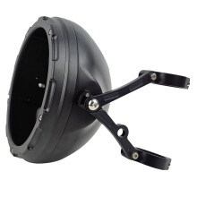 Motorcycle 7 Inch Headlight Lamp Housing & Mount Bracket for 7 Inch Headlight Motorcycle Housing Lamp Mount Bracket Kit
