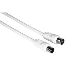 Câble d'Antenne TV - HAMA - 3m - 75 Ohm - Double blindage 75db - Coaxial