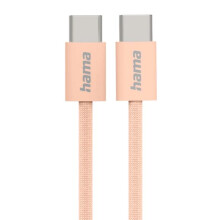 HAMA Data Fabric USB-C-Kabel 1 m Orange