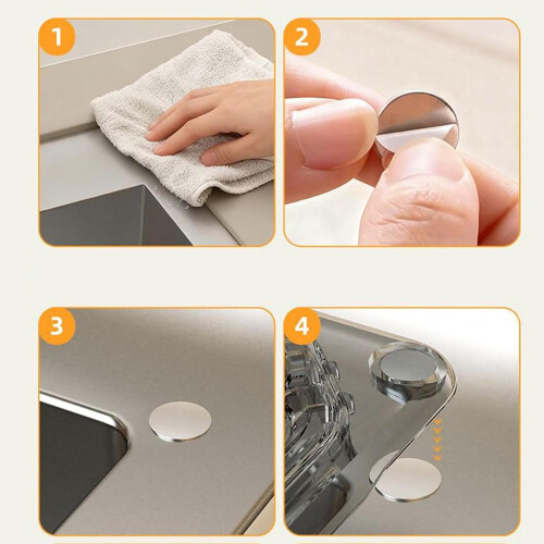 (1pc, -) 2pcs Magnetic Triangle Sink Strainer, Corner Drying Rack 1