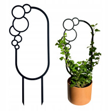 Support pour plantes grimpantes, support pour fleurs grimpantes, échelle de pergola 38 cm