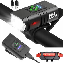 STRONG FORRESTÅNDSBAGT cykellygte med styr 800lm LED vandtæt USB