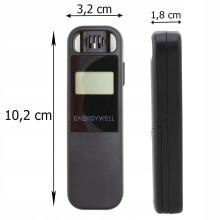Éthylotest professionnel sans embout buccal, testeur de sobriété électronique LCD