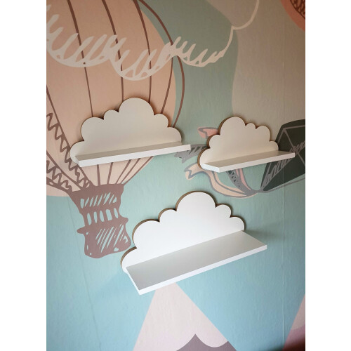 Étagères Cloud, lot de 3, Oregon - Élégance