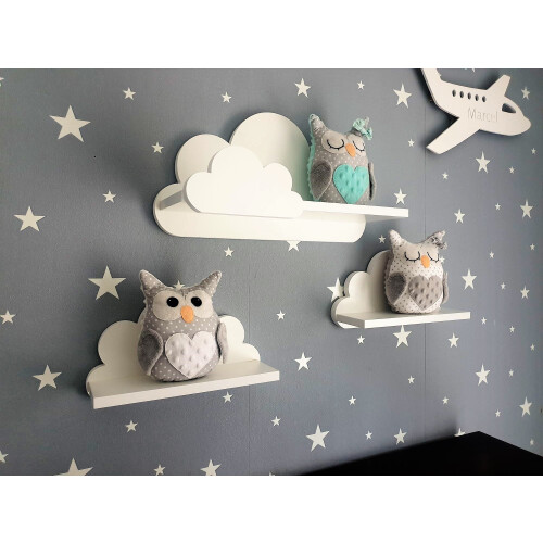 Set di 3 mensole Cloud LAGUNA- Prestige