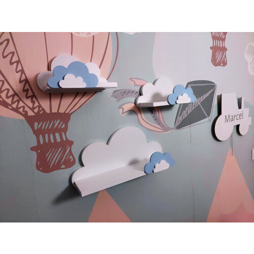 Set di 3 mensole Cloud Shelves FISIA - Galaxy Reverse