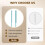 (Black, -) Brosse paille, bleu, extra-longue 4
