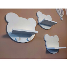 3 darabos Sweet Bears Presztízs polc szett