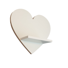 Mensola a forma di cuore XL - Eleganza