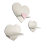 Mensole a forma di cuore PLUS set da 3 - Premium 1