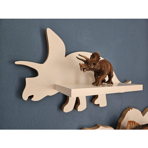 Étagère dinosaure - Tricératops