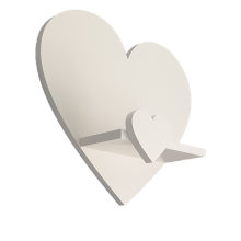 Mensola Heart Plus XL - Prestige