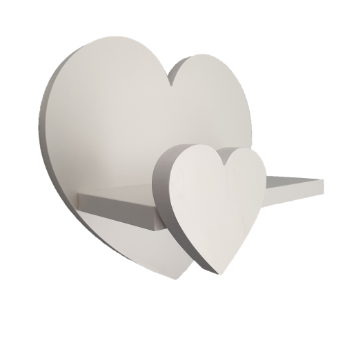 Estante extra con forma de corazón L-Prestigio