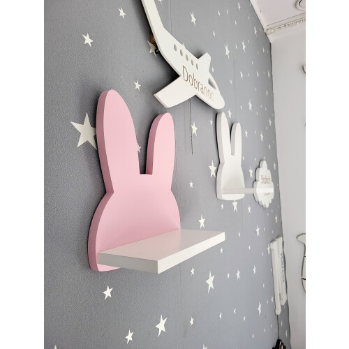 Étagère Lapin Rose - Galaxie