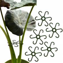 Support pour plantes et fleurs - Support pour supports - Pince robuste M 15 cm x5