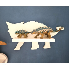 Dinoszaurusz-Ankylosaurus Presztízs Polc