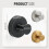 (Gold-A, -) 2 crochets ventouse, B, noirs 2