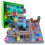 Magnetbausteine-Set, 224 Teile + Figuren 1