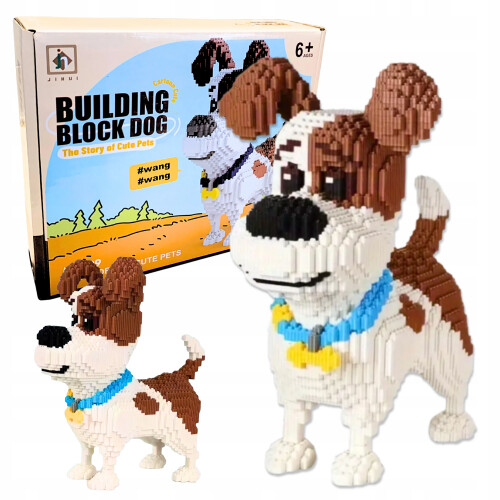 Bausteine Jack Russell Hund Bauset 7100 Teile.