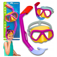 Set de buceo: Máscara con snorkel, snorkel, gafas de natación BESTWAY
