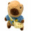 Capybara Plüschtier Pullover mit Tasche Plüschtier 25 cm 1