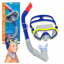 Set de buceo: Máscara con snorkel, snorkel, gafas de natación BESTWAY