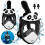 Masque de plongée intégral professionnel Panda XS 1