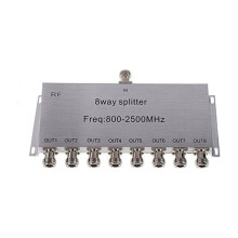 Hochfrequenz-Signalteiler 380-2500 MHz, 8-Facher Ausgangsleistungsteiler, Verteileranschluss