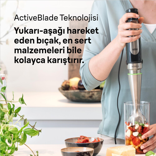 Braun Braun MultiQuick 7 MQ7045 Hand Blender Mixer ActiveBlade System EasyClick P 1