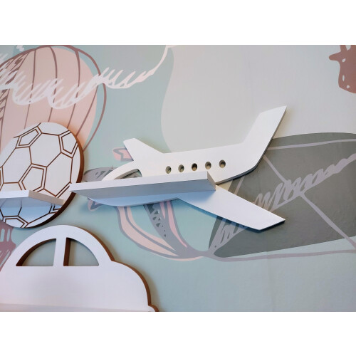 Prestige Plane polc - fehér
