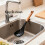 (4pcs-black-white, -) 4pcs-black Multi-function Spatula Spoon, Nonstick Kitchen Utensil 5