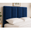 Modern Upholstered Bed with USB & Drawers Blue 6FT 6