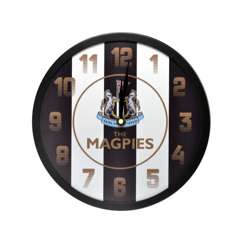 Newcastle United Magpies Wall Clock
