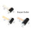 6 Pack Rubber-Roller Brayer Rollers 1.4/2.4/4 Inch Art  Roller for Printmaking,Ink,Wallpapers Stamping Gluing Tools 8