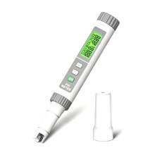 HT630A PH Tester Pen 0-14PH High Accuracy Portable Water Quality Monitor ATC for Aquarium Pool Drinking Water