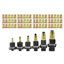 Hand Rivet Moer Gereedschap Accessoires, Rivet Set Elektrische Boor Bediend, Koolstofstaal Rivnut Kit voor Metalen Buizen