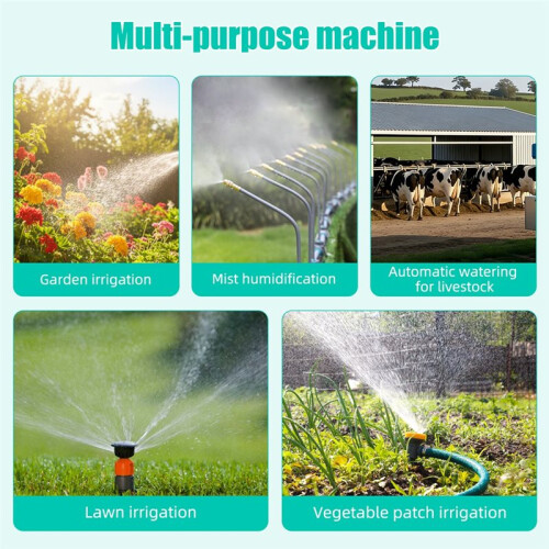 Garden Irrigation Controller Digital Sprinkler Brass Water Timer IP55 Waterproof Automatic Watering System for Yard Lawn 2