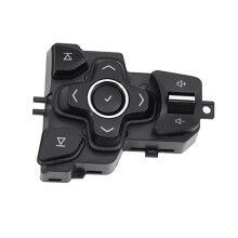 Car Steering Wheel Audio Volume Control Button Steering Wheel for LaCrosse Regal 2014-2016 Black