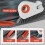 (Grey-2pcs, -) Brosse rails fenêtre, orange, 1 pièce 4