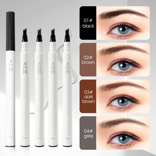 (02#, -) Crayon sourcils, 03#, 3D 1
