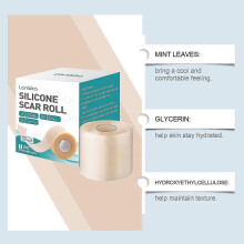 (2PCS) Hydrocolloid Roll For Wound Care, Hydrocolloid Patch Bandages With Self-adhesive, Waterproof, Highly Absorbent For Burn, Blister, Acne Care