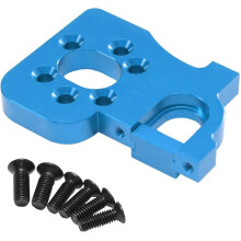 Metal Upgrade Brushless Motor Mount Fit for 1/14 144001 144002 144010 1/12 124017 124016 RC Car Parts