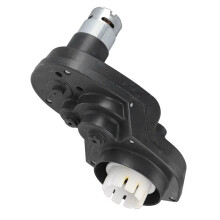 24V 200W RS555 18000RPM High Speed Motor Gearbox for Children Electric Toy Car, Powerful Replacement Engine Gear Box
