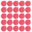 Le papier d'aluminium de 37MM scelle les couvercles-Rouge 1