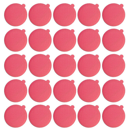 Le papier d'aluminium de 37MM scelle les couvercles-Rouge